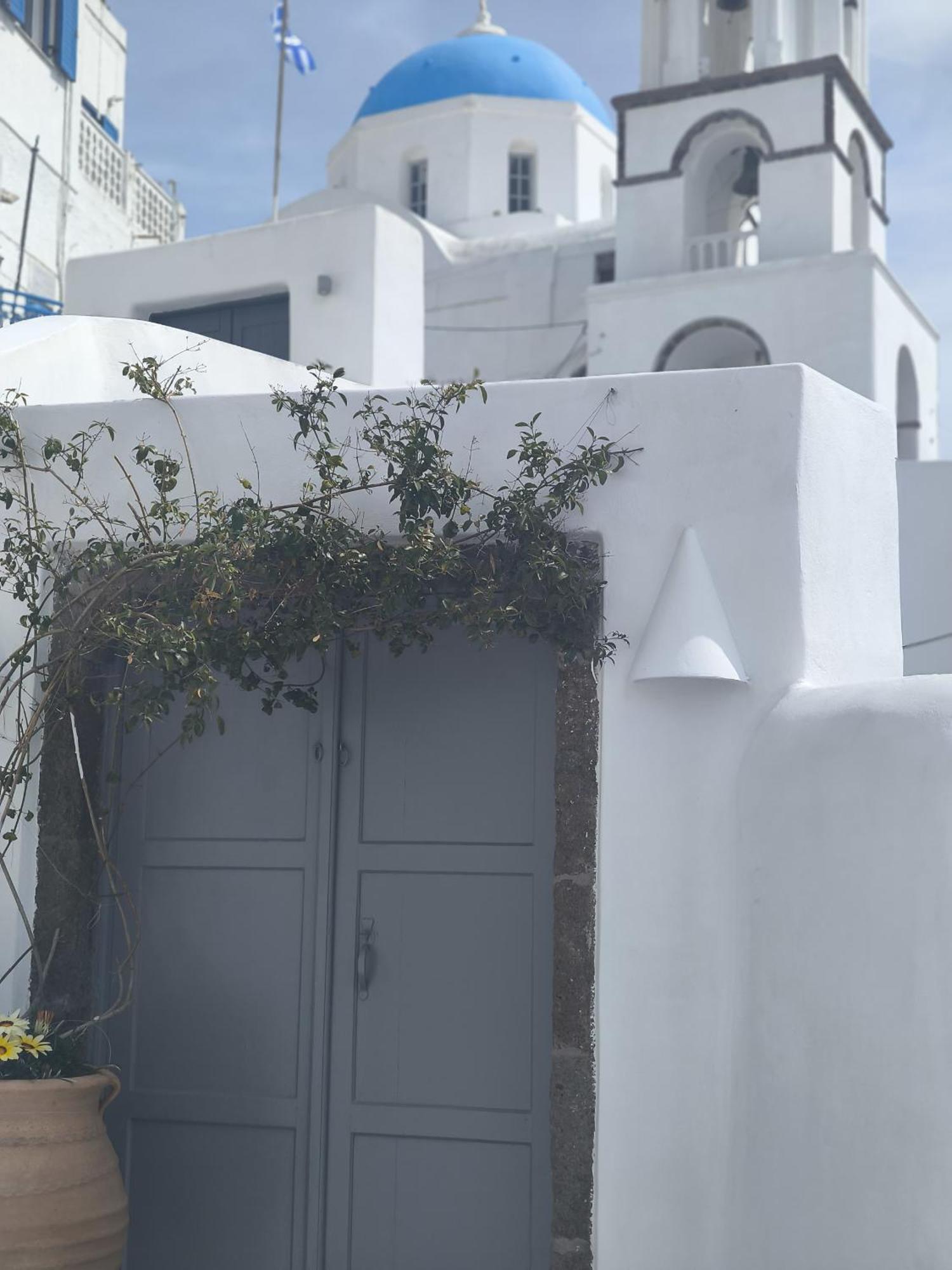 Imarkellis Santorini Pýrgos Buitenkant foto