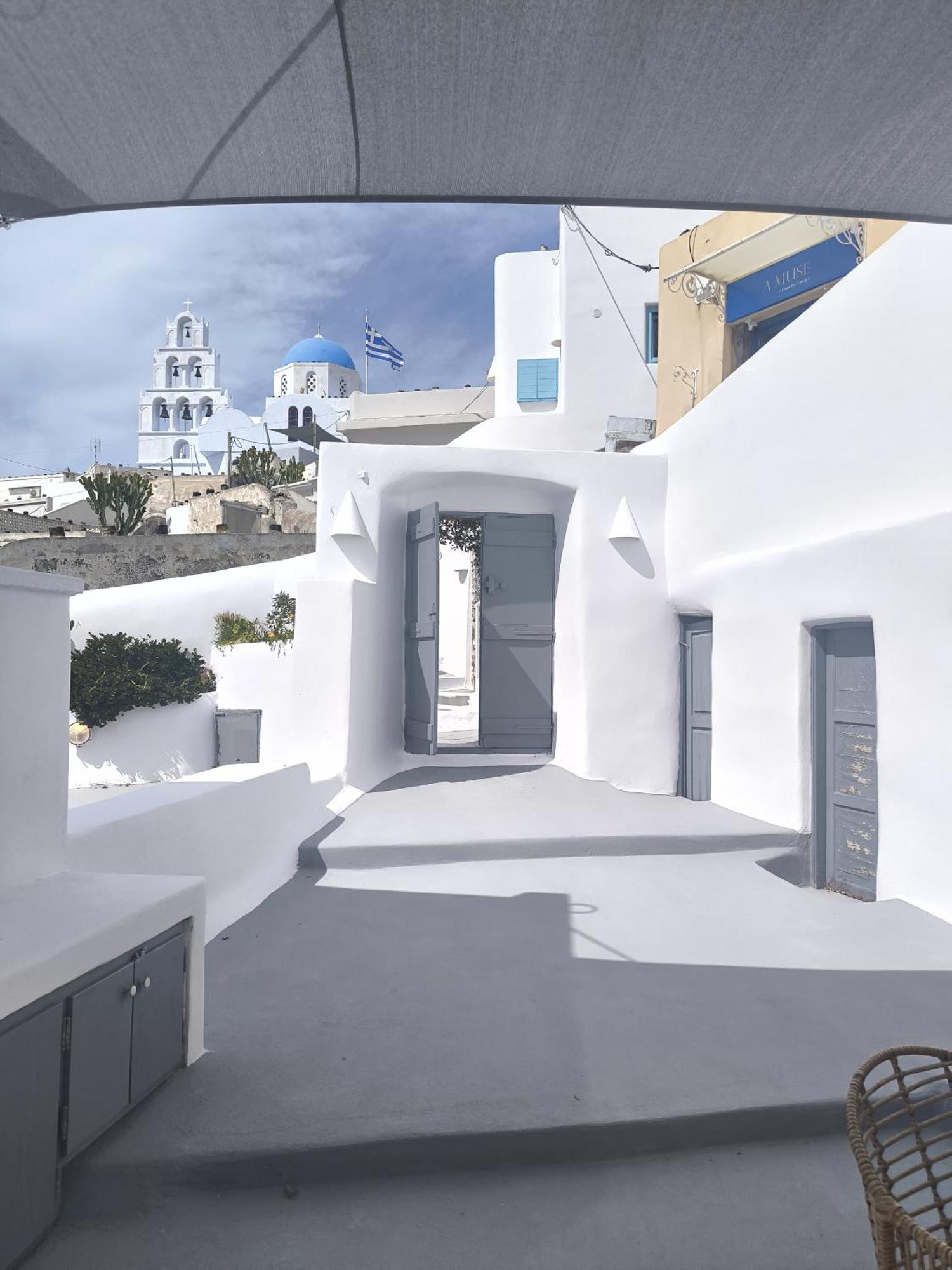 Imarkellis Santorini Pýrgos Buitenkant foto