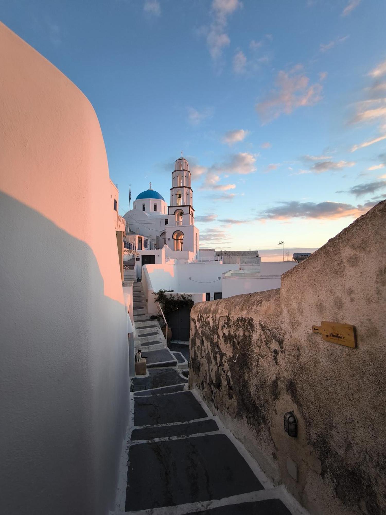 Imarkellis Santorini Pýrgos Buitenkant foto